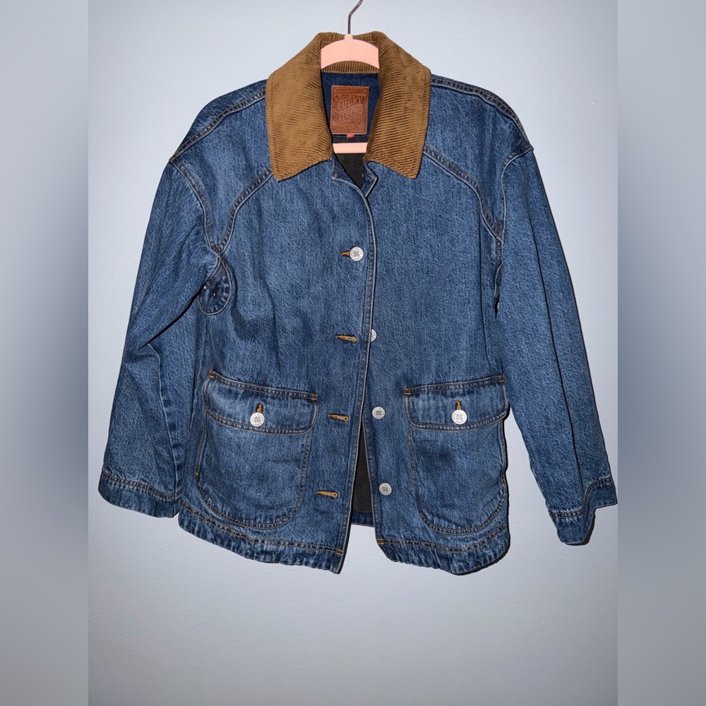 Lucky Brand Legend Denim Barn Jacket NWOT